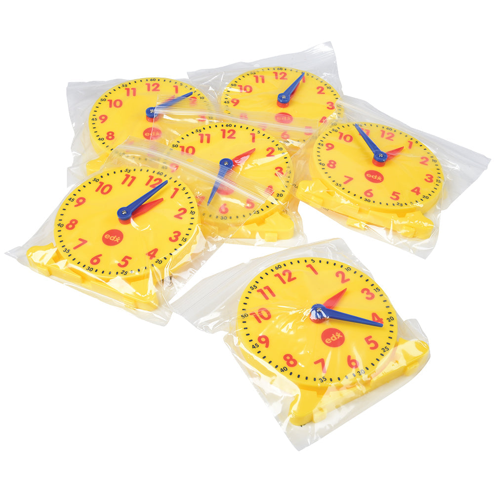 Geared Student Clock / Set of 6