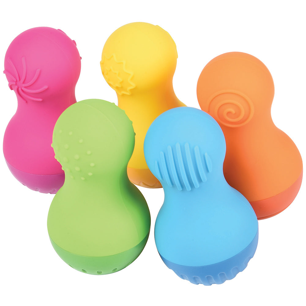 Spinny Pins against a white background