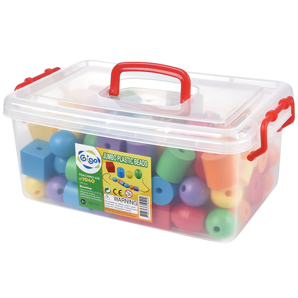 Jumbo Plastic Beads