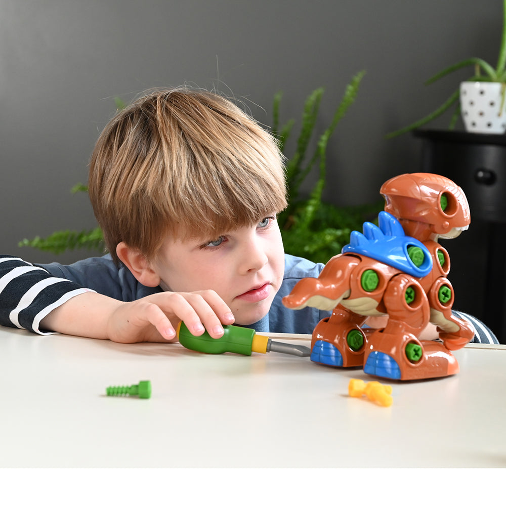 Kid Building Create-A-Dino T-Rex