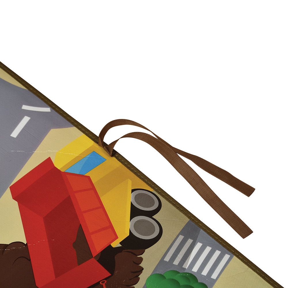 Construction Road Play Mat – Wipe Clean Surface