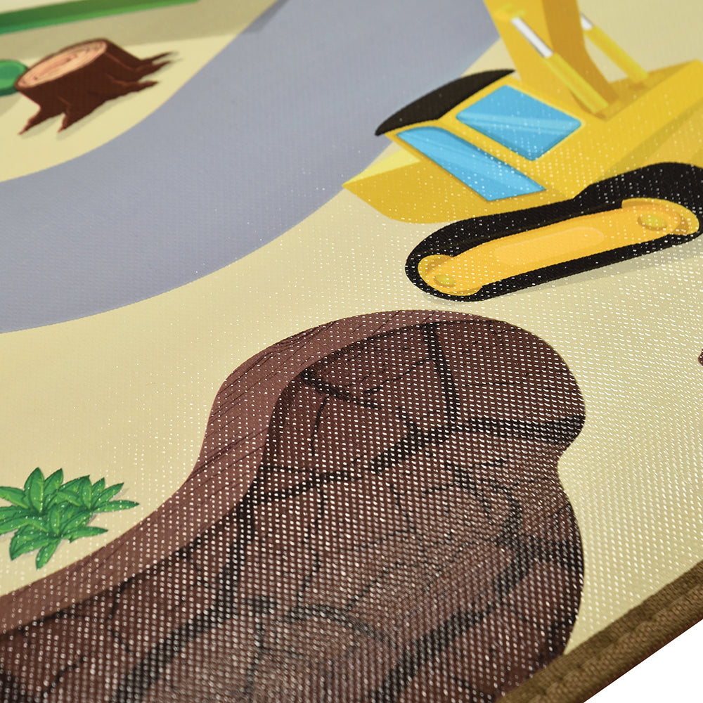 Construction Road Play Mat – Wipe Clean Surface