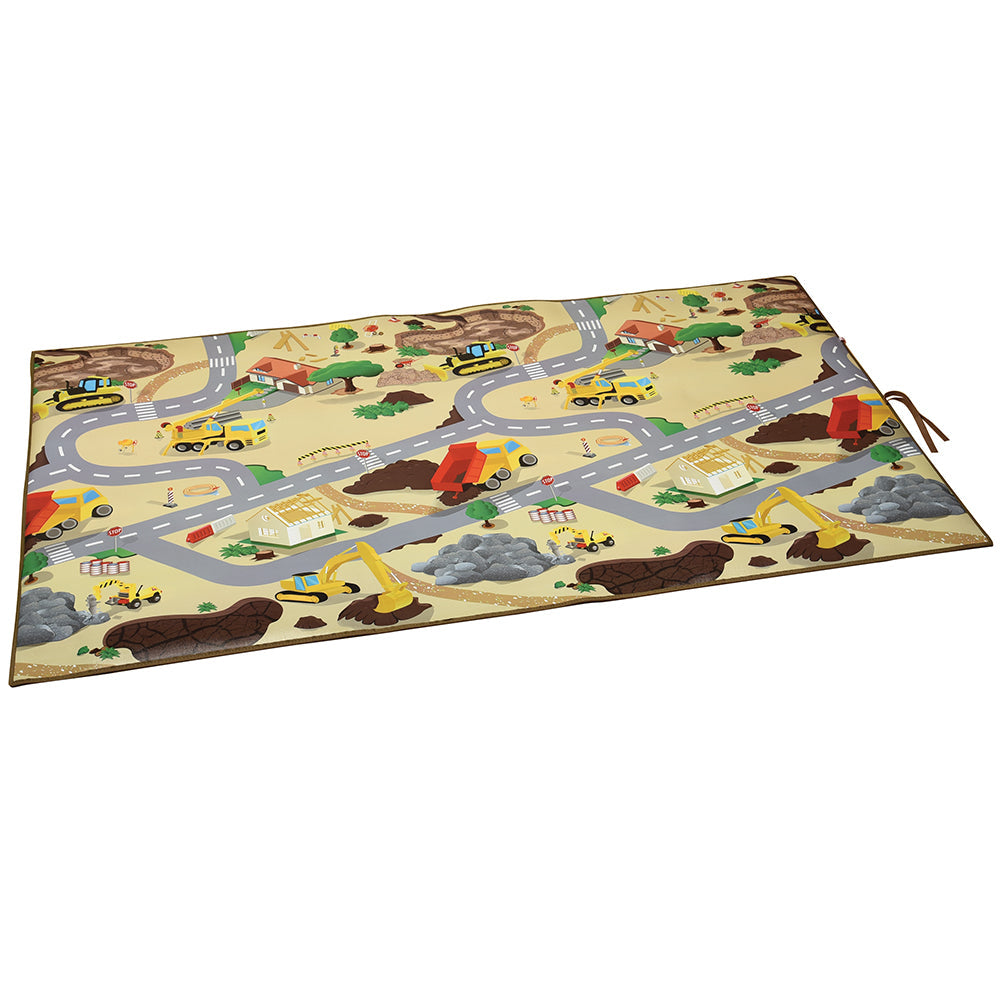 Construction Road Play Mat – Wipe Clean Surface