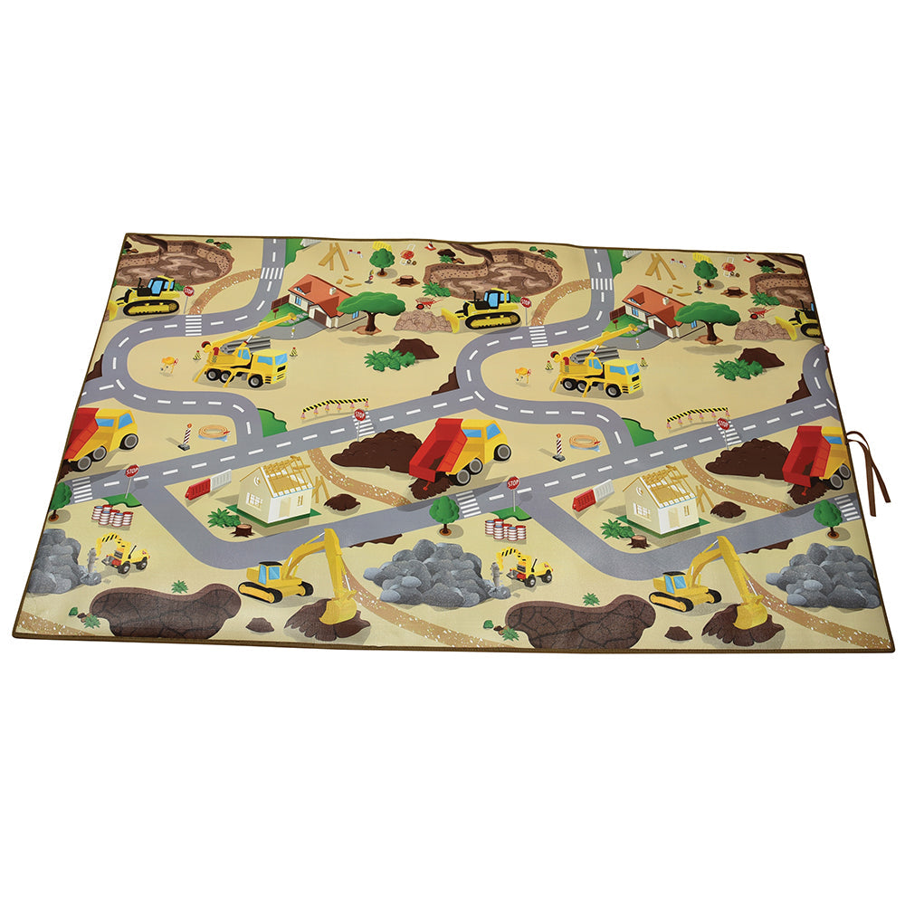 Construction play rug on sale