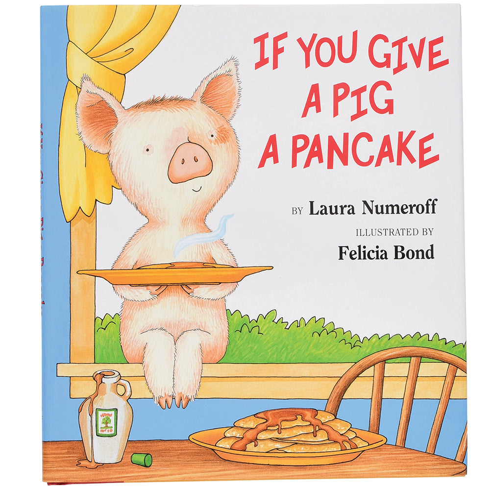 If You Give A Pig a Pancake Puppet, Props and Book Set*