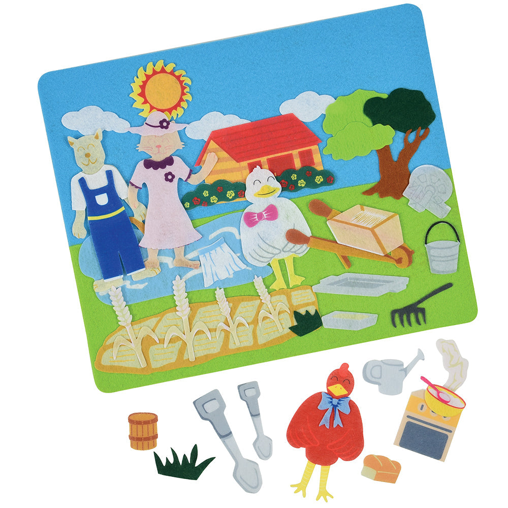 Flannel Board Set for The Little Red Hen