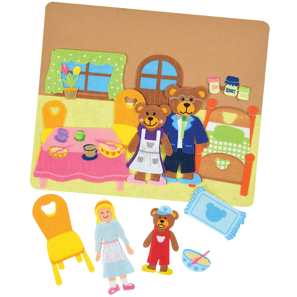 Flannel Board Set for Goldilocks