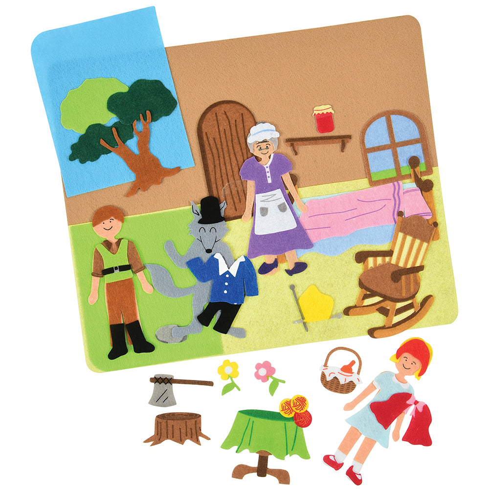Flannel Board Set for Red Riding Hood