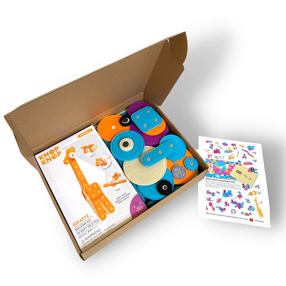 Knop Knop Classroom Felt Building Kit