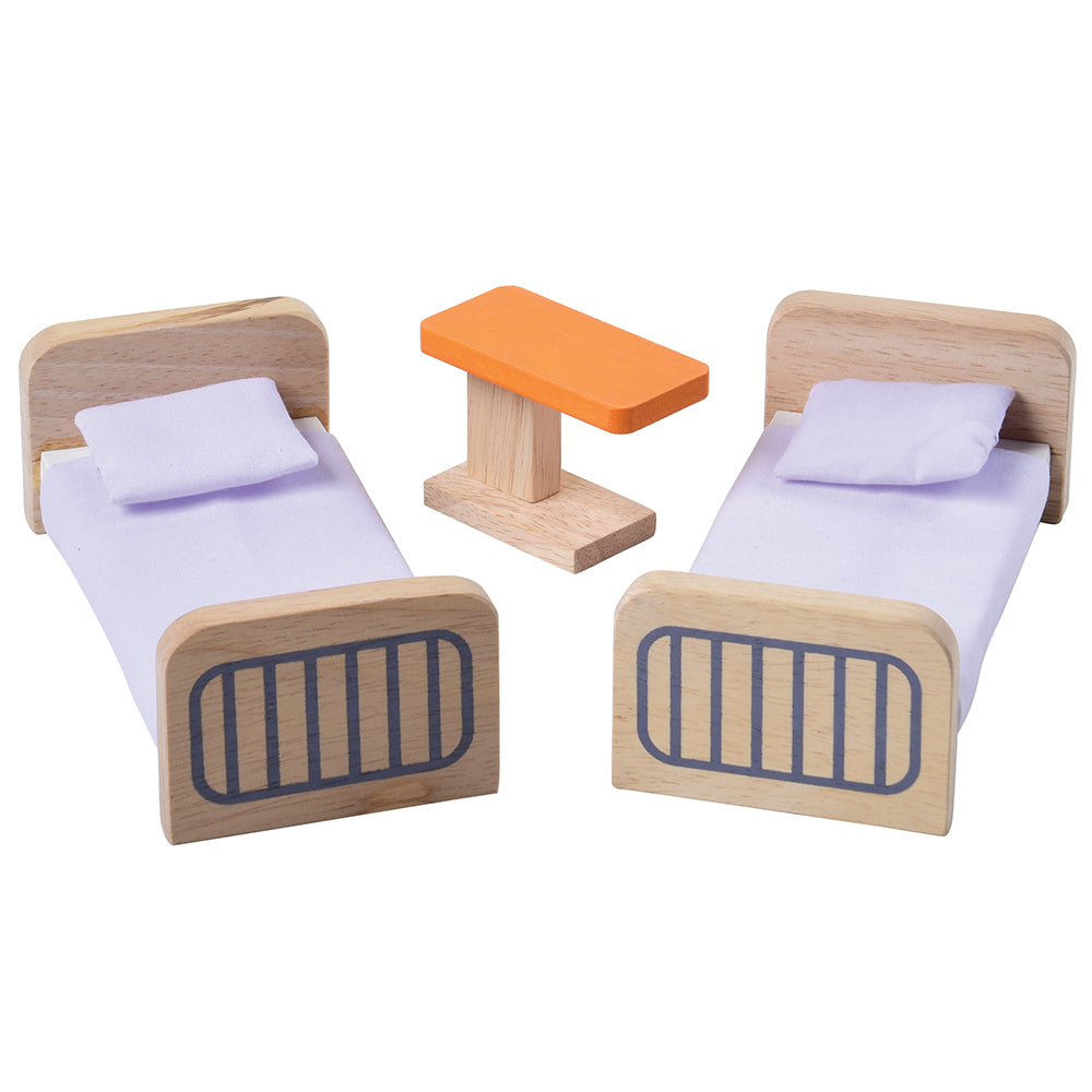 Wooden Hospital Beds for Dolls