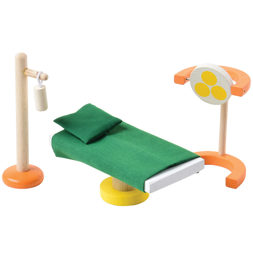 Wooden Hospital Furniture Playset