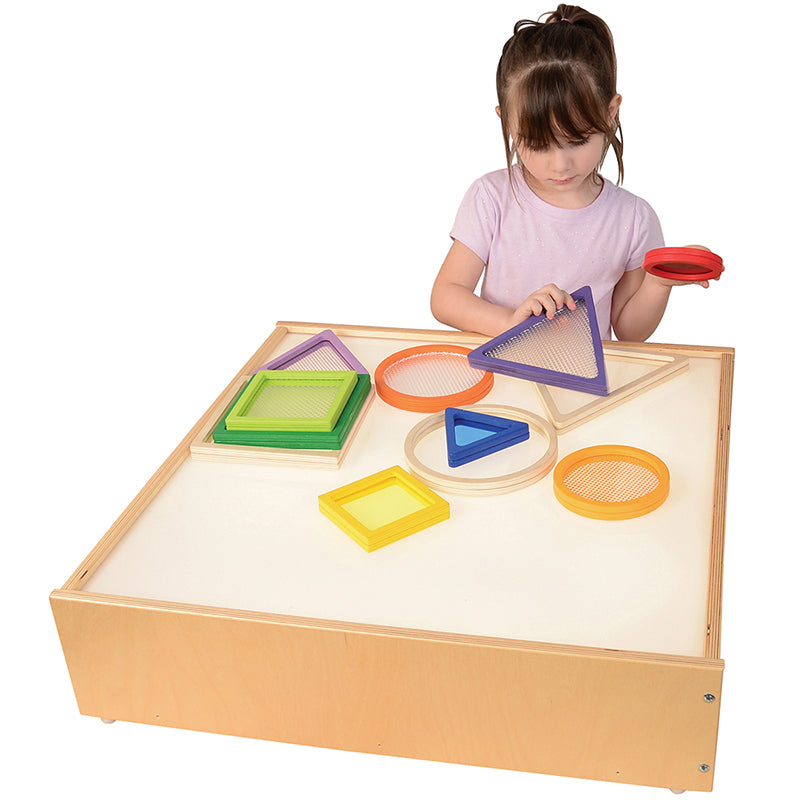 Adding Geometric Blocks to Light Table Play