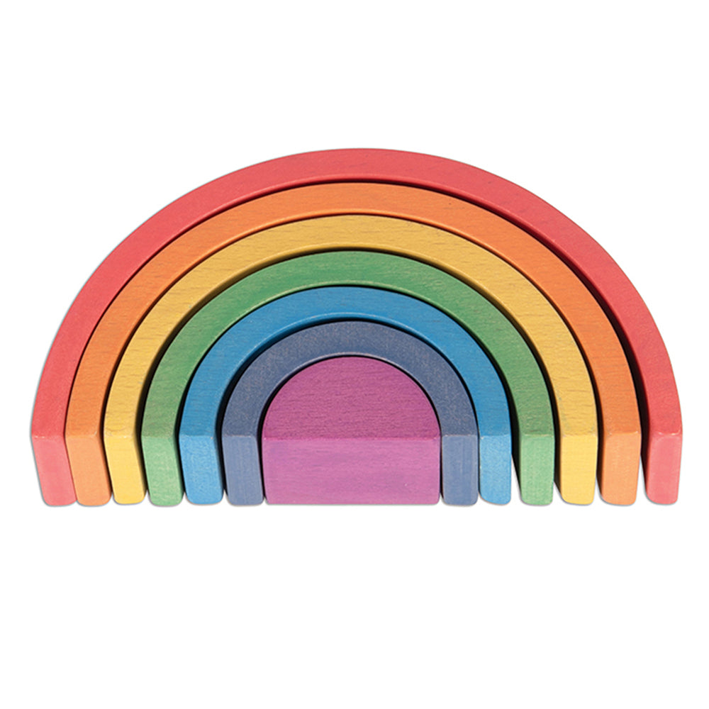 Wooden Rainbow Architect Arches Nested Together