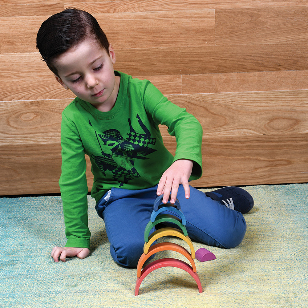 Building and Constructing with Wooden Rainbow Architect Arches