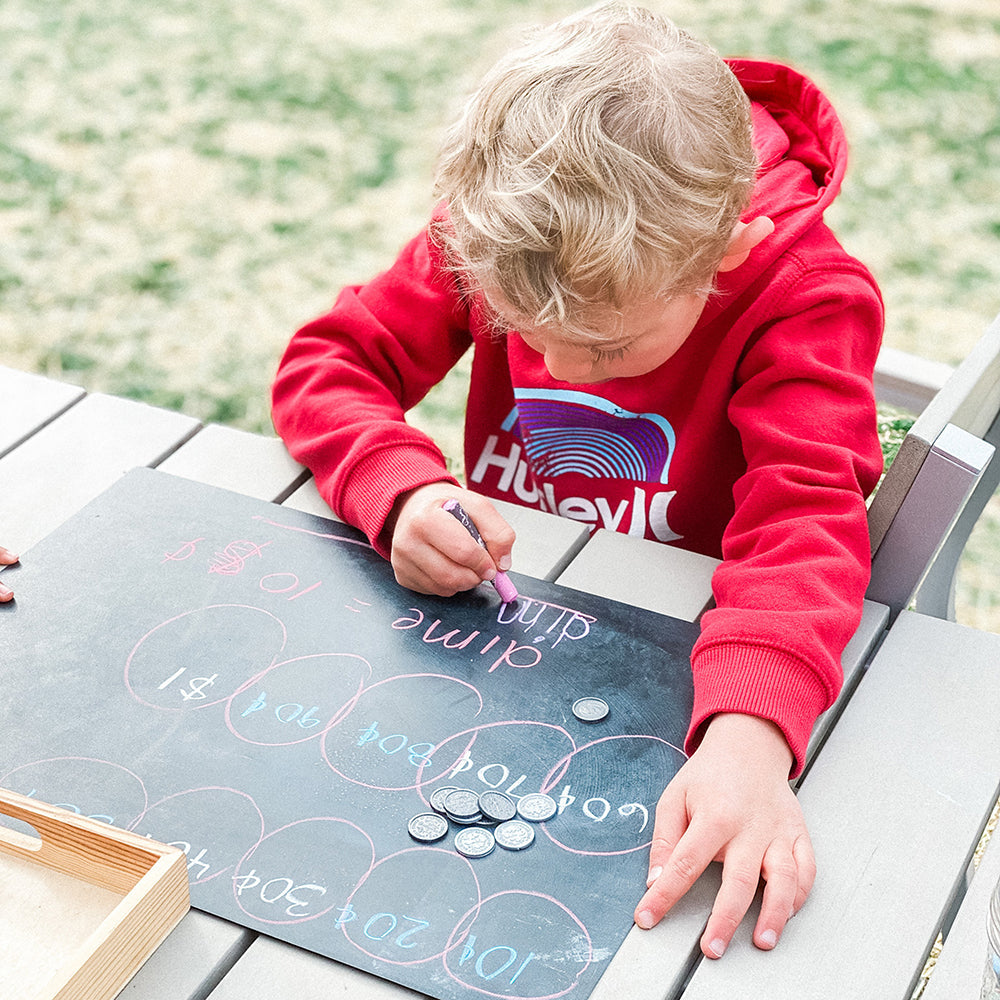 Using Play Coins for Math Skills Development