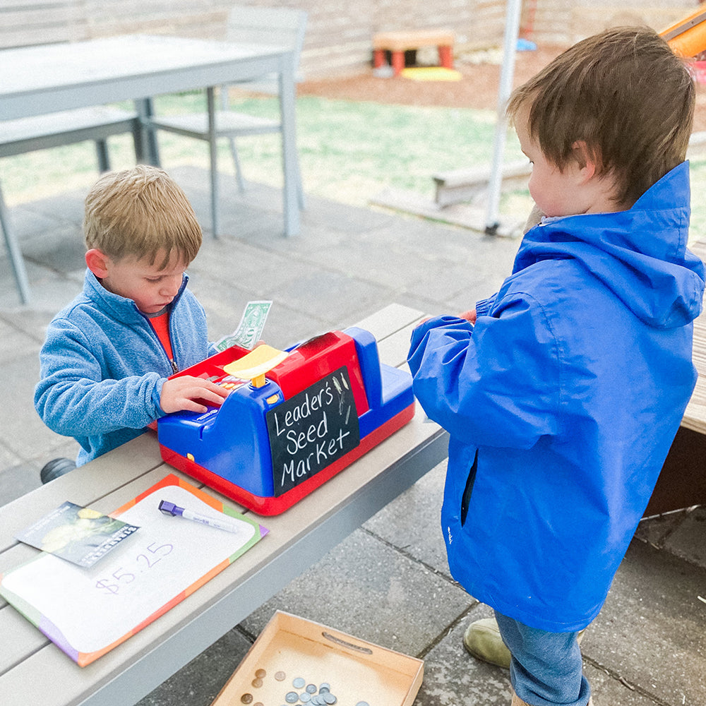 Pretend Play with Teaching Cash Register