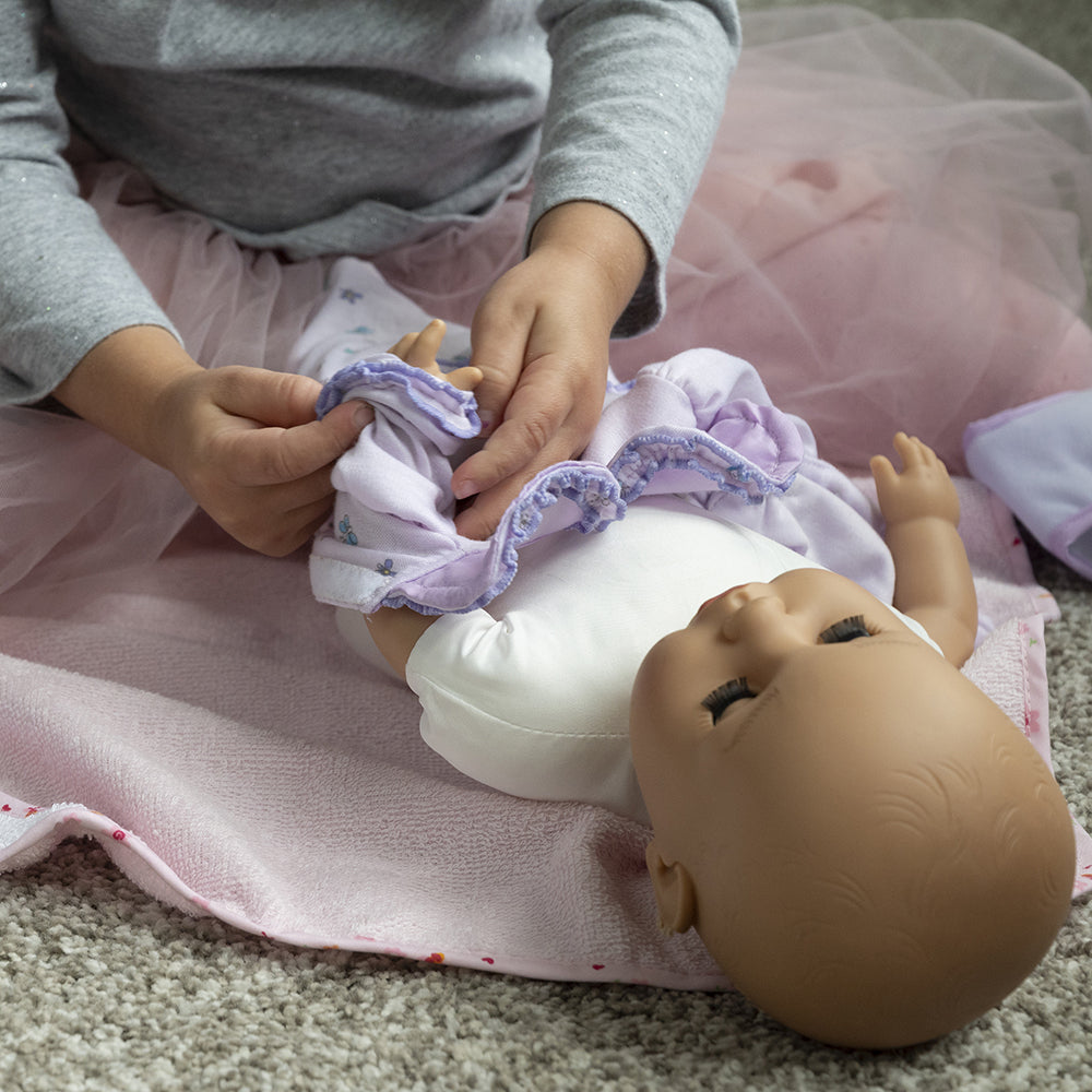 Dressing a Baby Doll