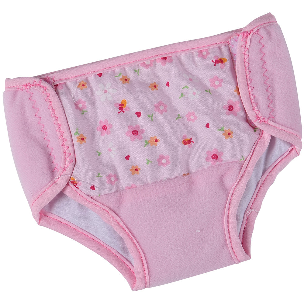 Pink Baby Doll Cloth Diaper
