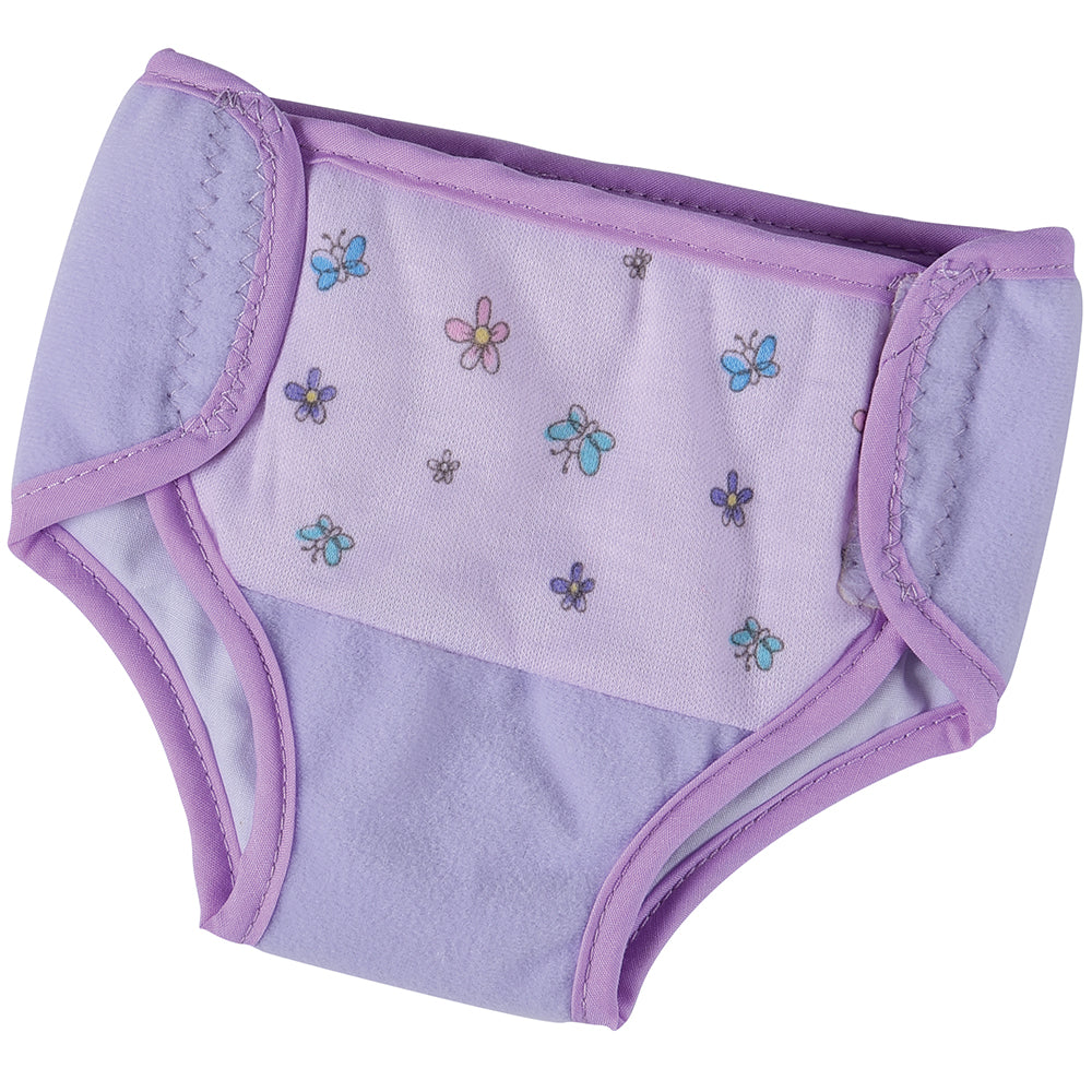 Purple Baby Doll Cloth Diaper
