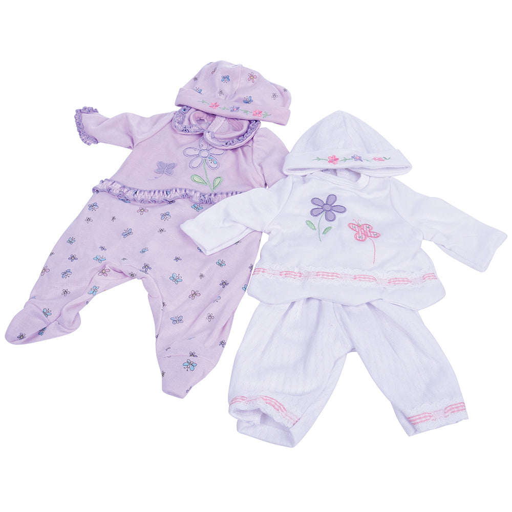 Two Outfits for 16" Baby Doll