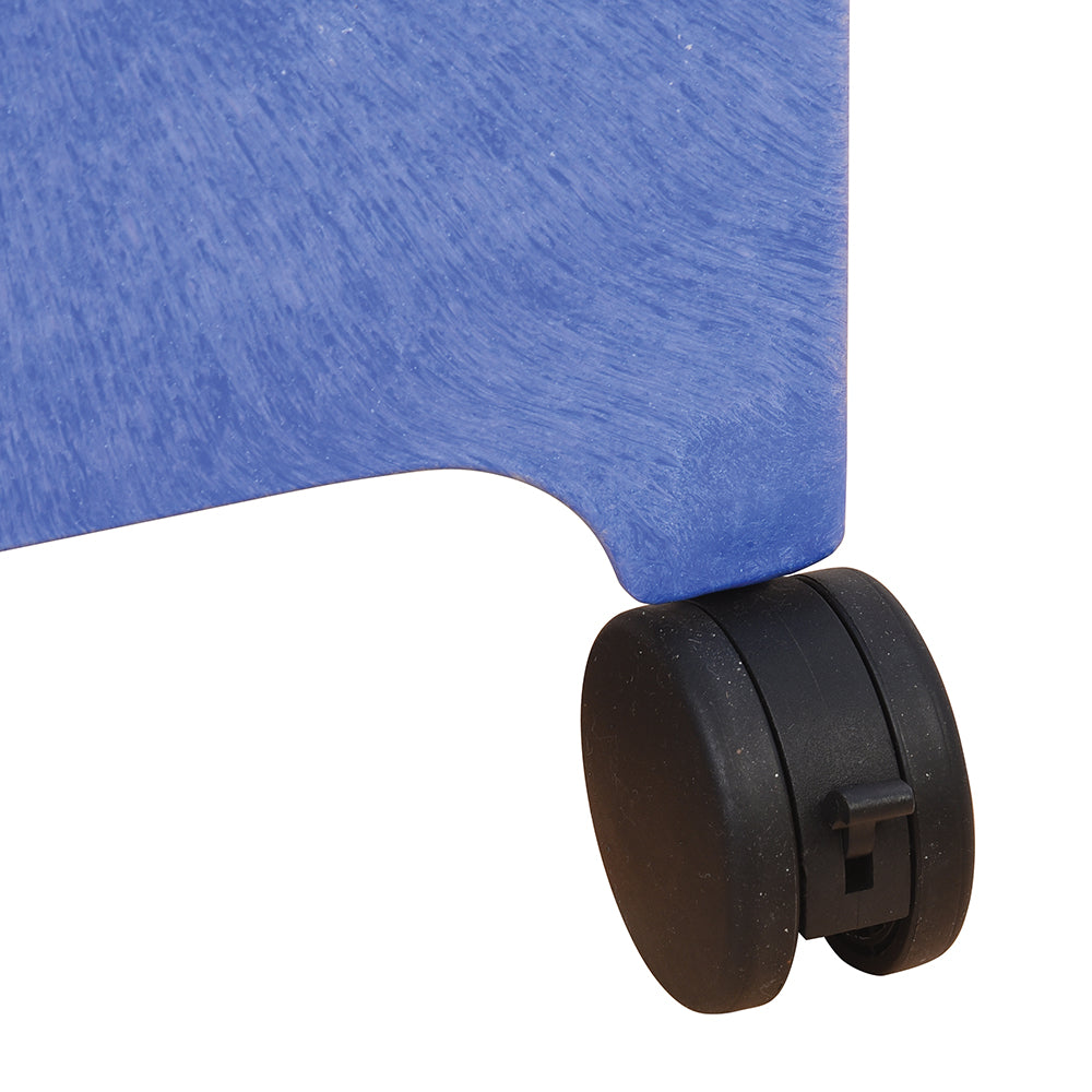 Rolling Casters for Easier Mobility