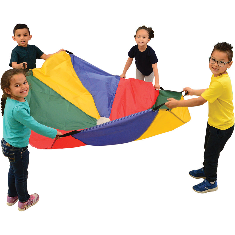 Four Kids with 6 Ft Parachute