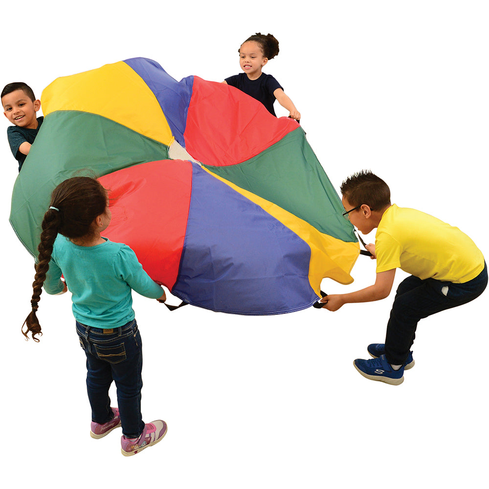 Kids Using 6 FT Parachute