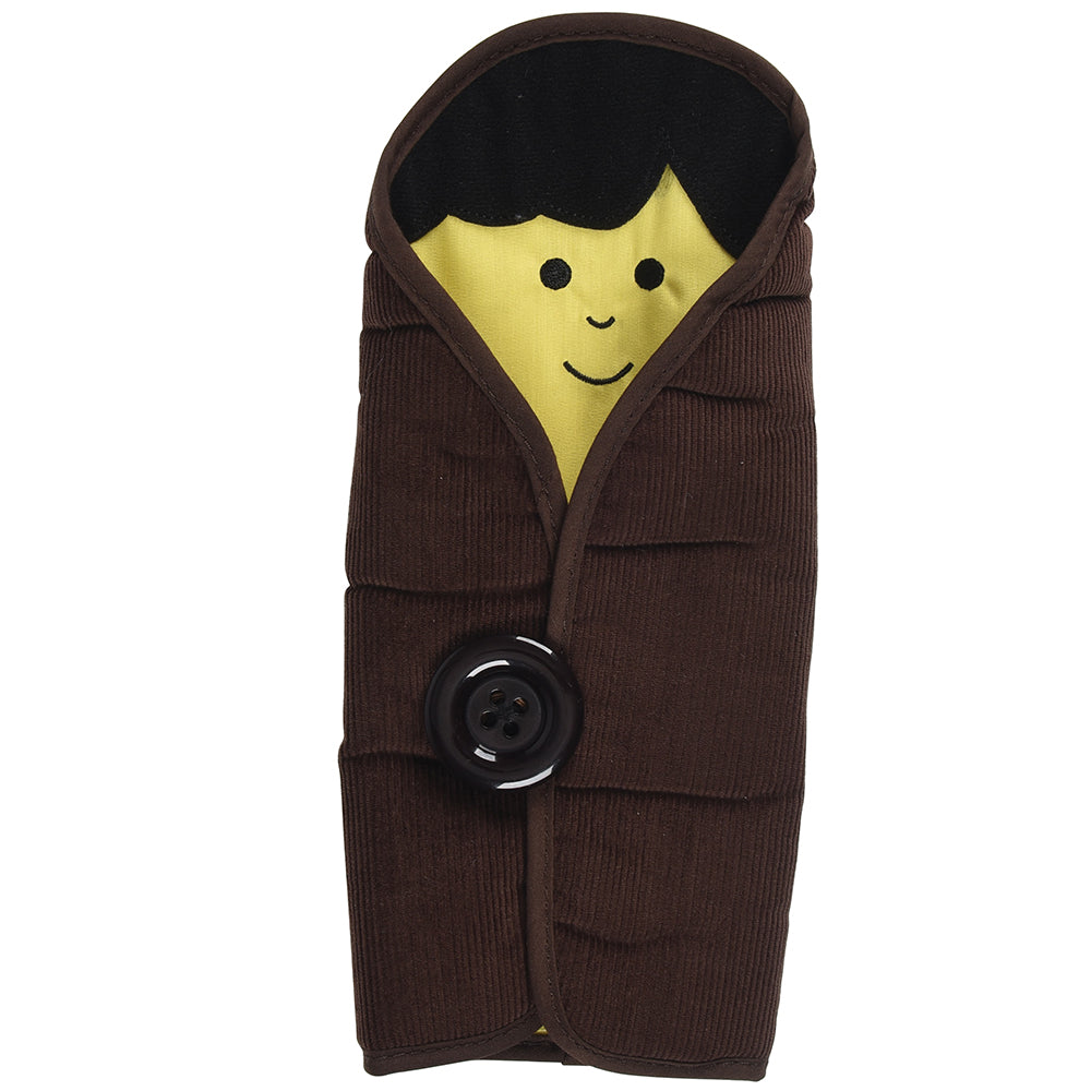 Doll with Button Closure
