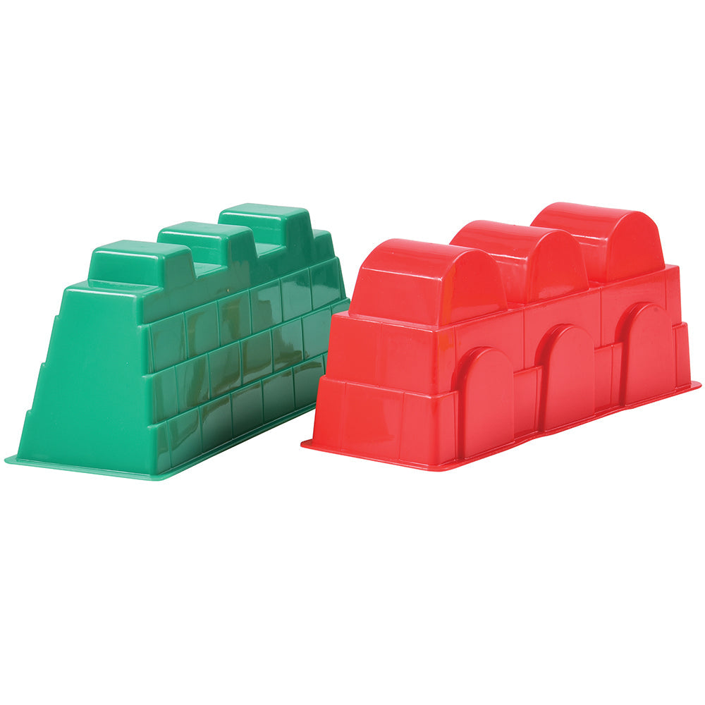 Green & Red Castle Molds