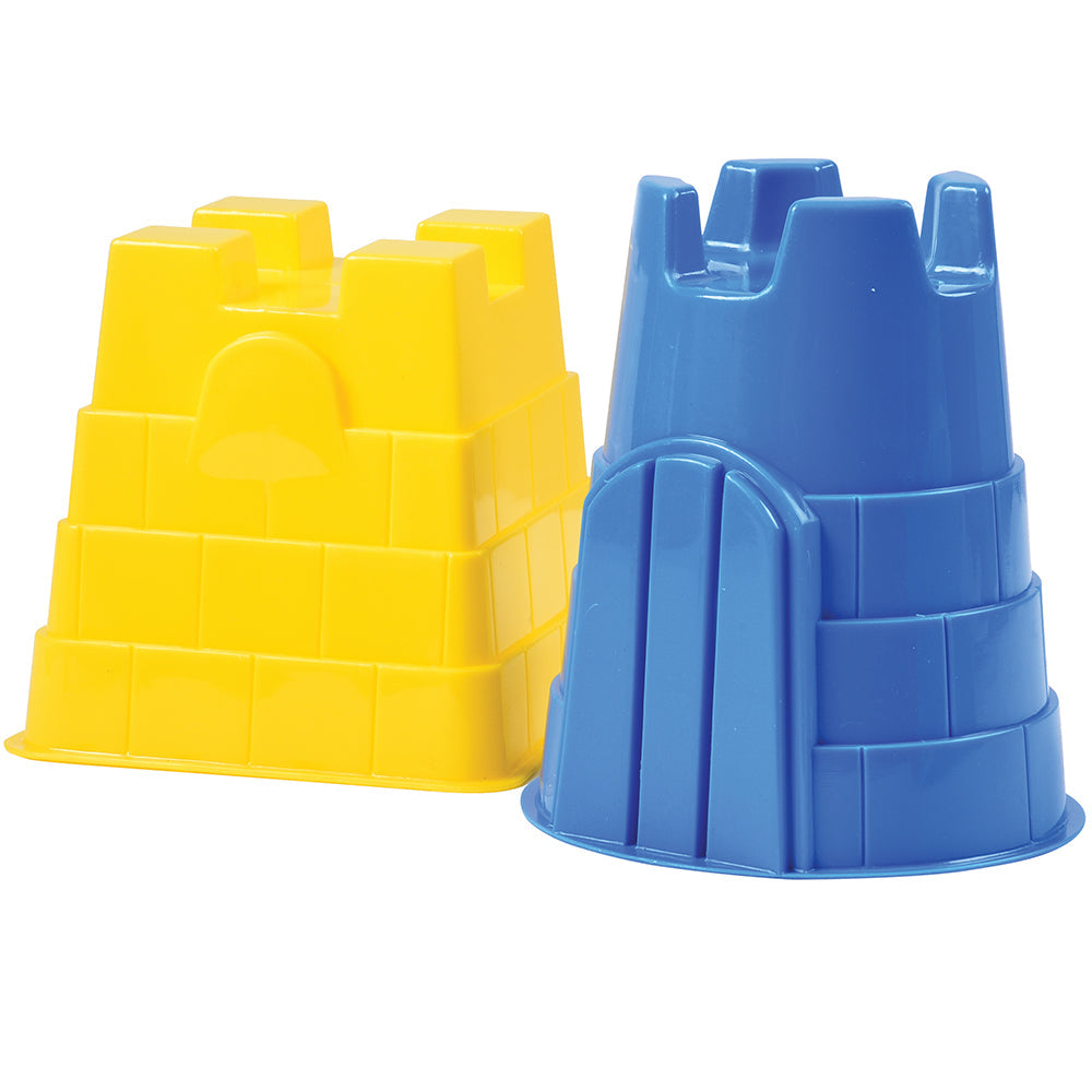 Yellow & Blue Castle Molds