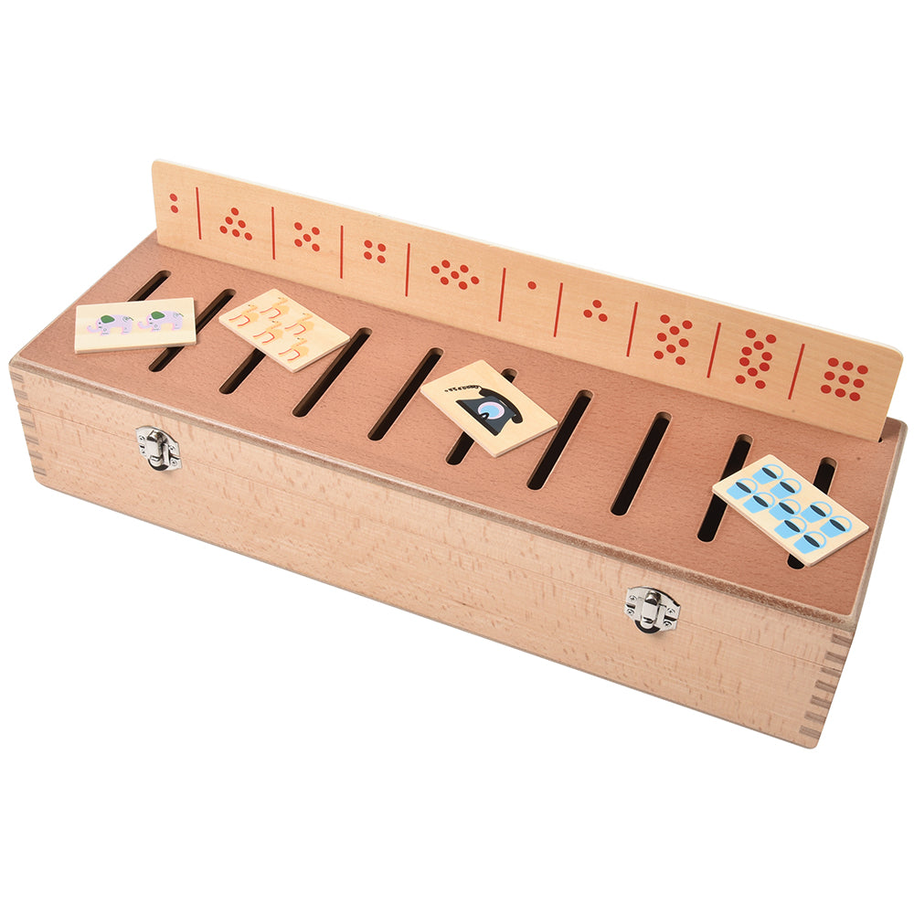 Wooden Sorting Box Combo for Color & Counting – 73-Piece Math and Color Recognition Set for Early Learners