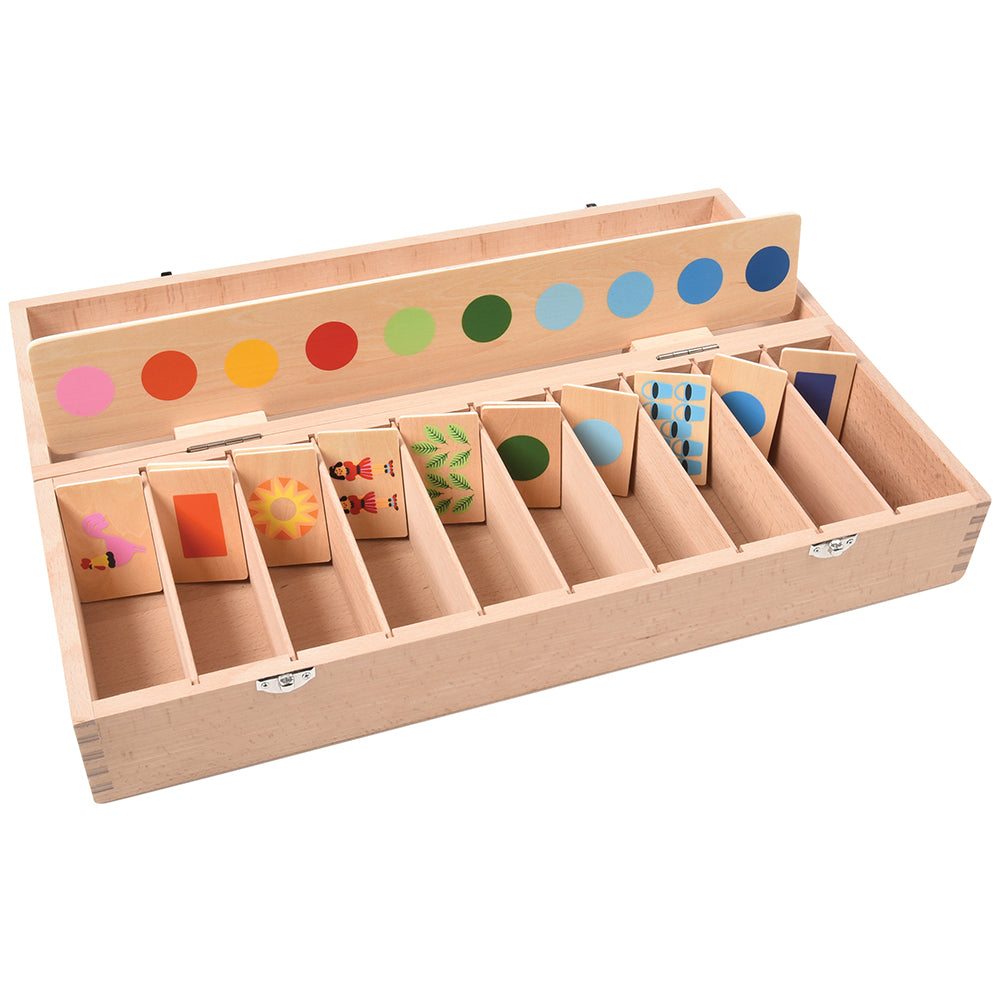 Wooden Sorting Box Combo for Color & Counting