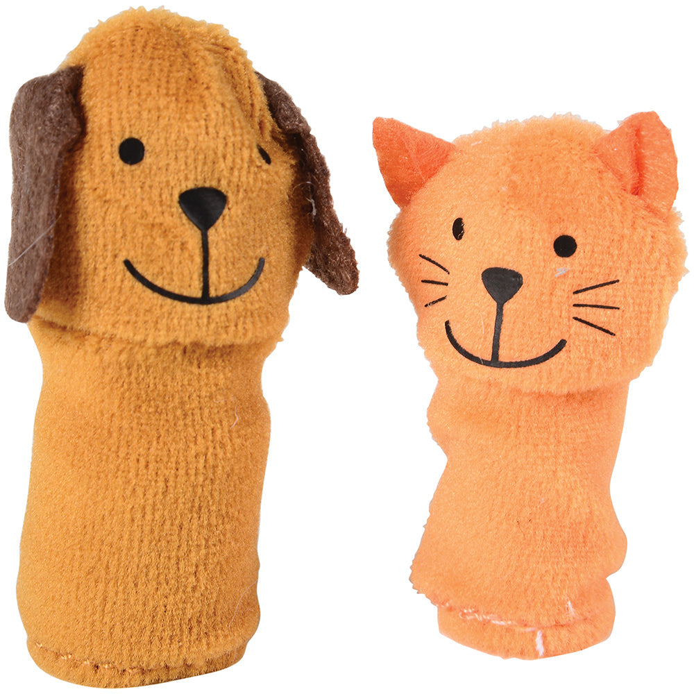 Dog & Cat Finger Puppets