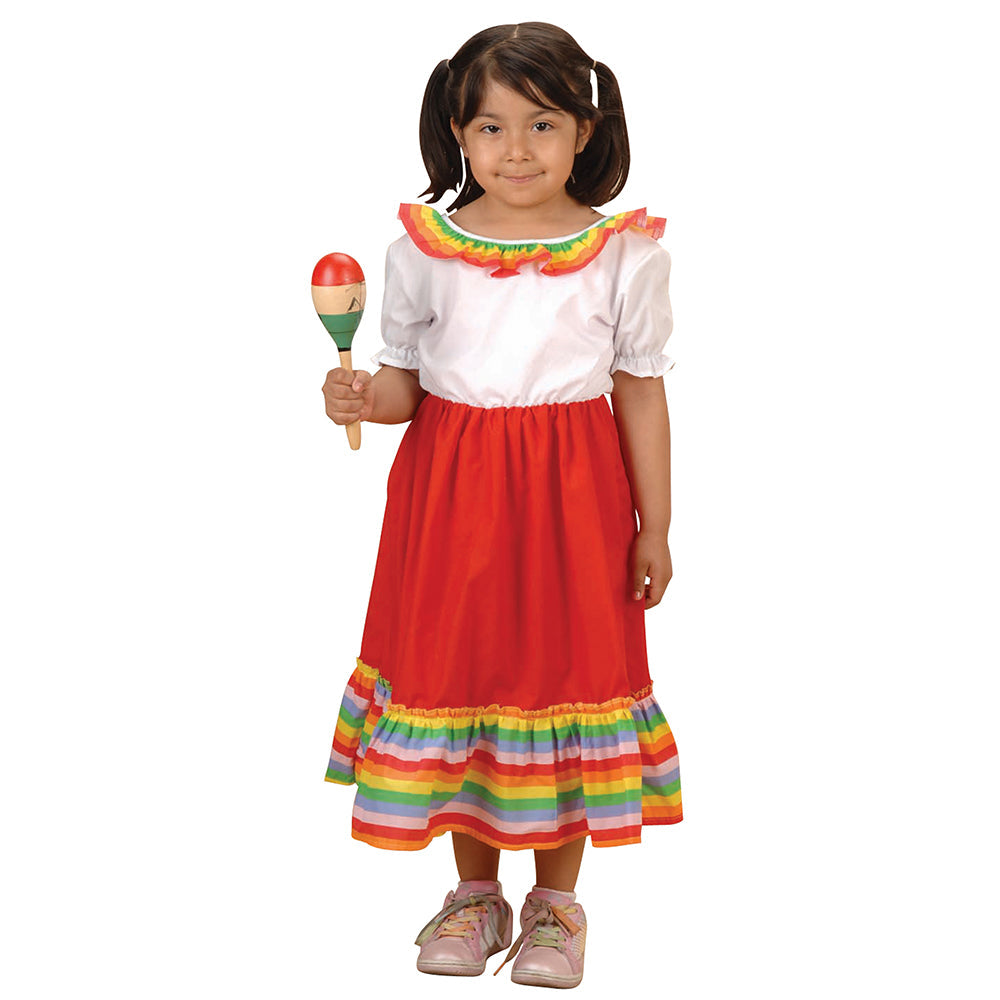 Latino Girl Ceremonial Clothing