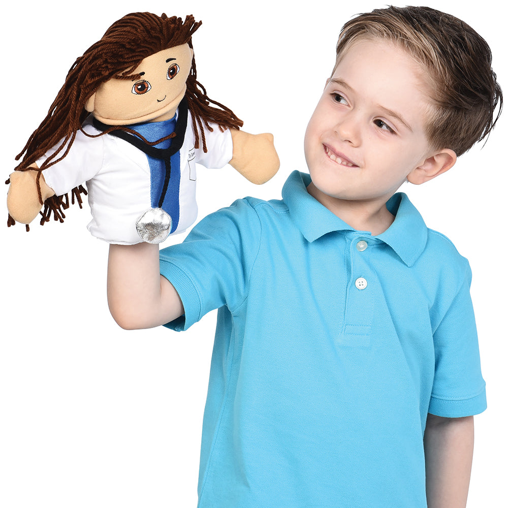 Multi-Ethnic Career Puppet - Doctor