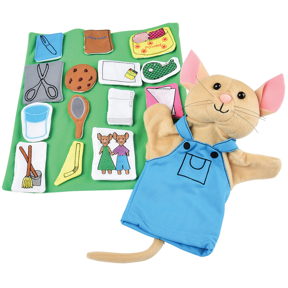If You Give A Mouse A Cookie Puppet, Props, and Book Set*