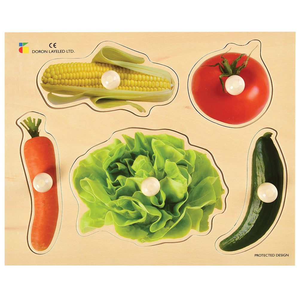 Vegetables Knob Puzzle