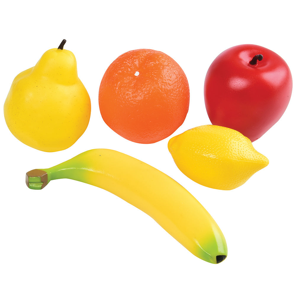 5-Piece Life-Size Play Fruit Set
