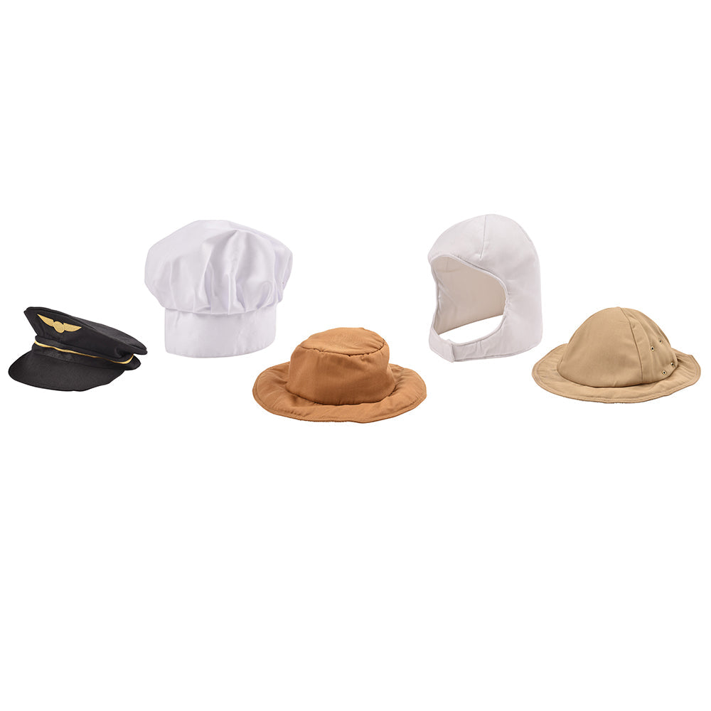 Set of 5 Toddler Career Hats