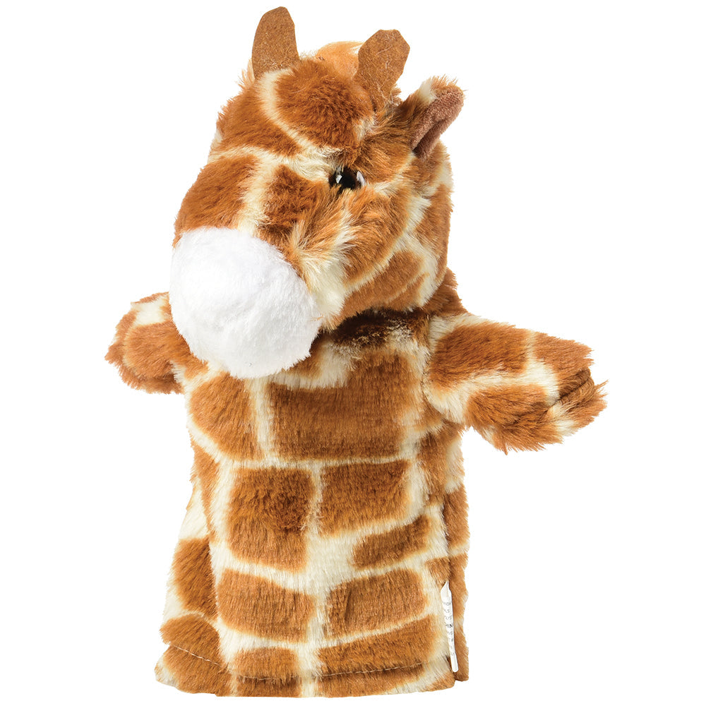 Wild Animal Plush Puppet - Giraffe Puppet