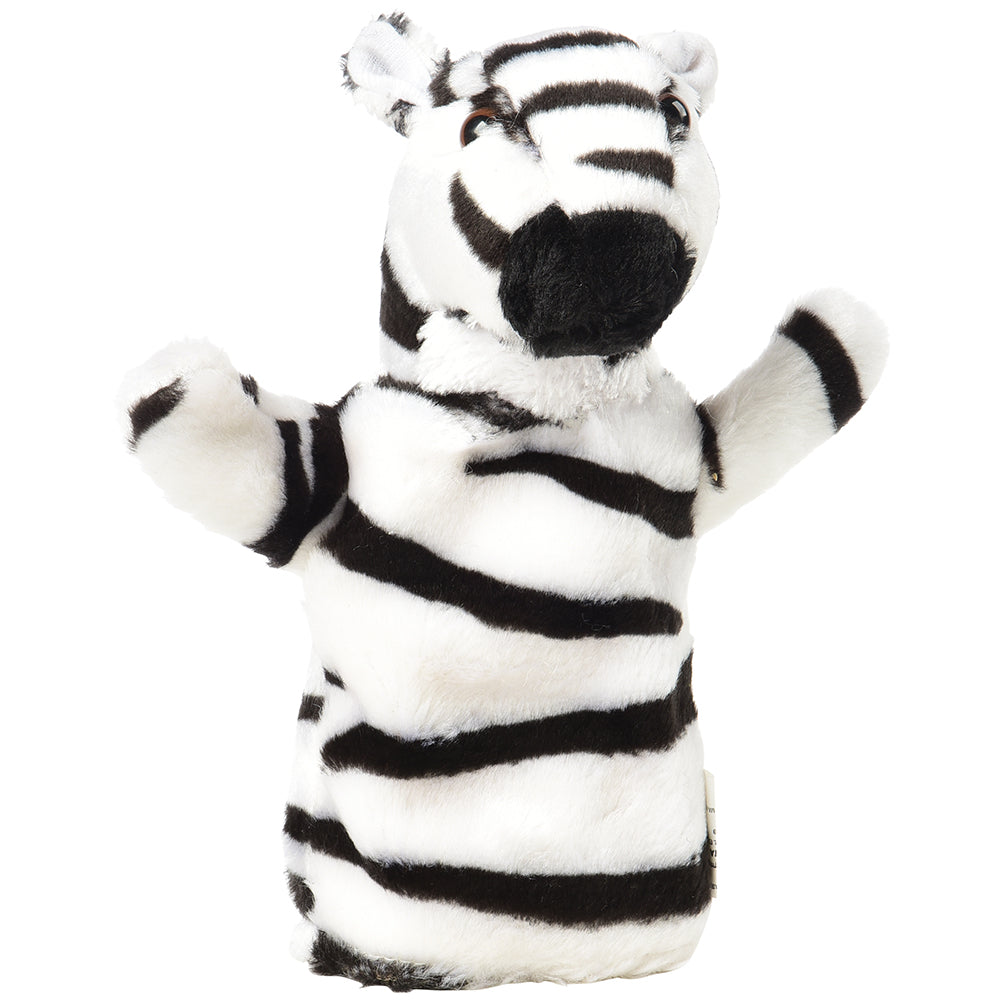 Wild Animal Plush Puppet - Zebra Puppet