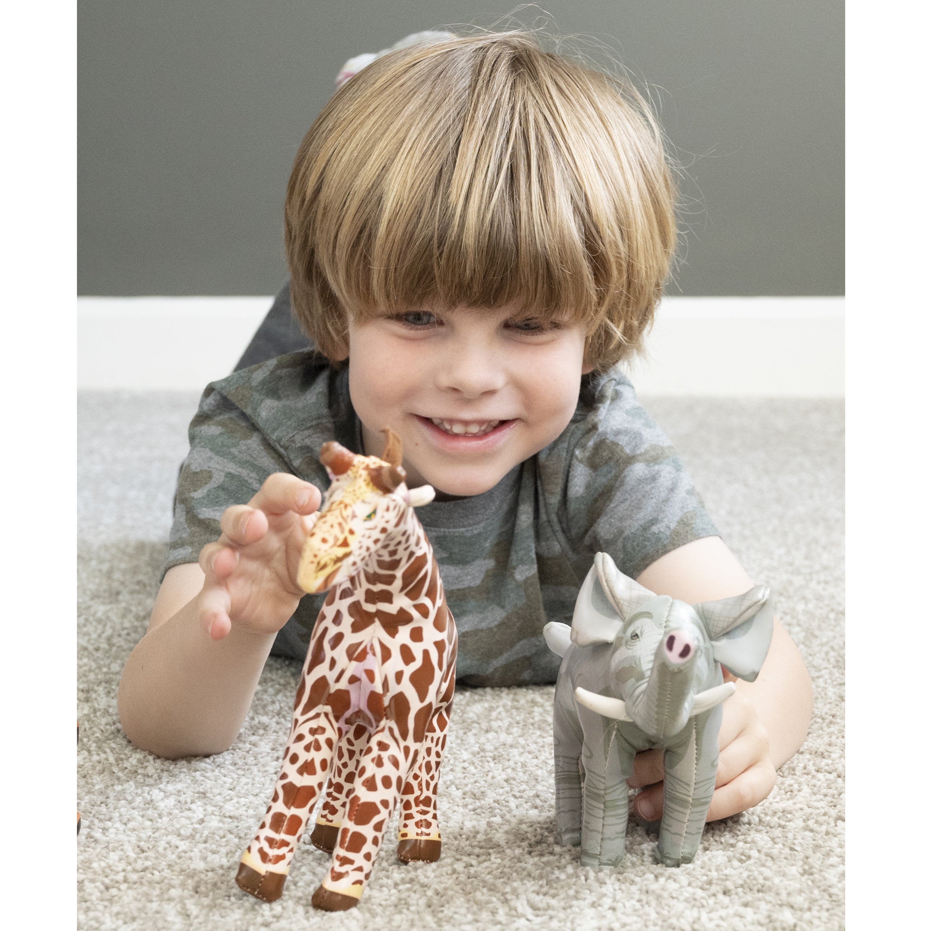 Soft Jungle Animals Set of 6