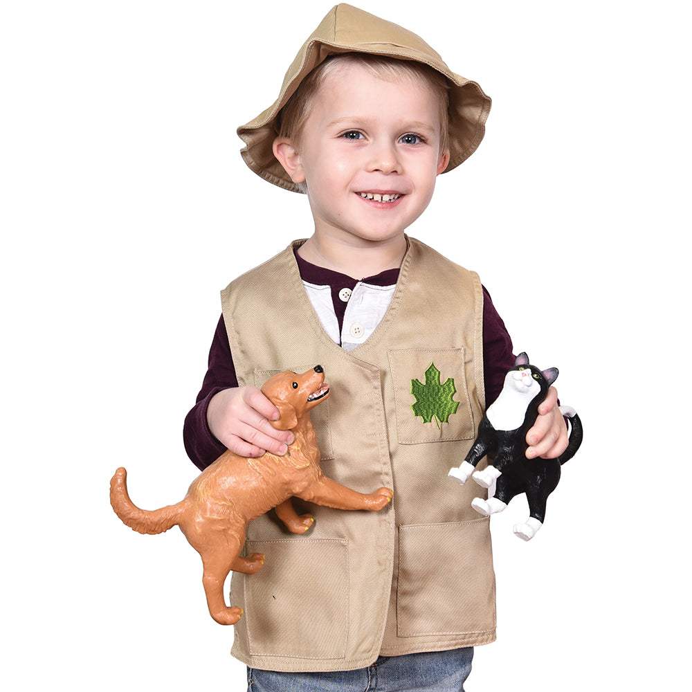 Child Modeling Toddler Nature Explorer Role-Play Vest & Hat