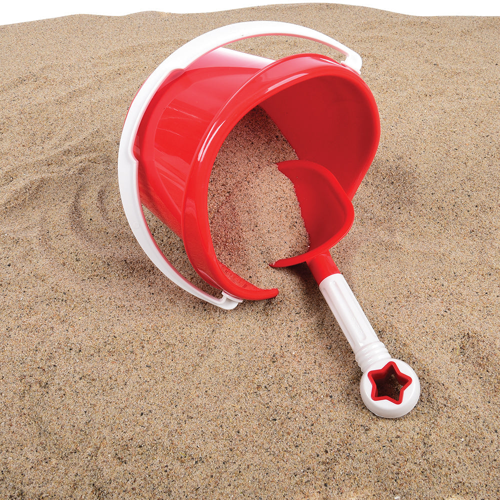 Scooping Sand with Bucket