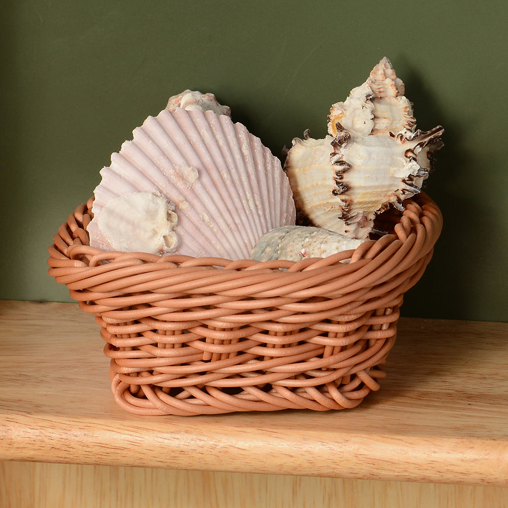 Square Plastic Basket for Décor in Classroom