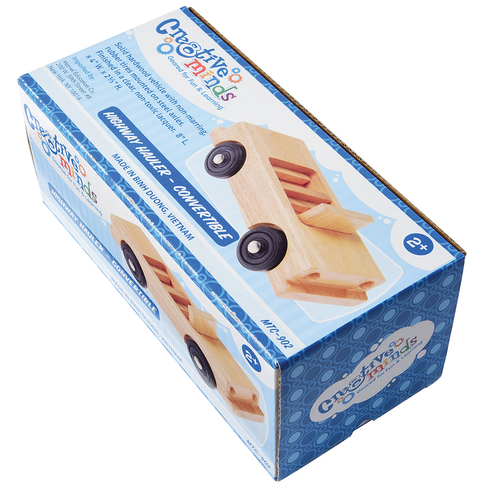 Hardwood Convertible Car Packaging
