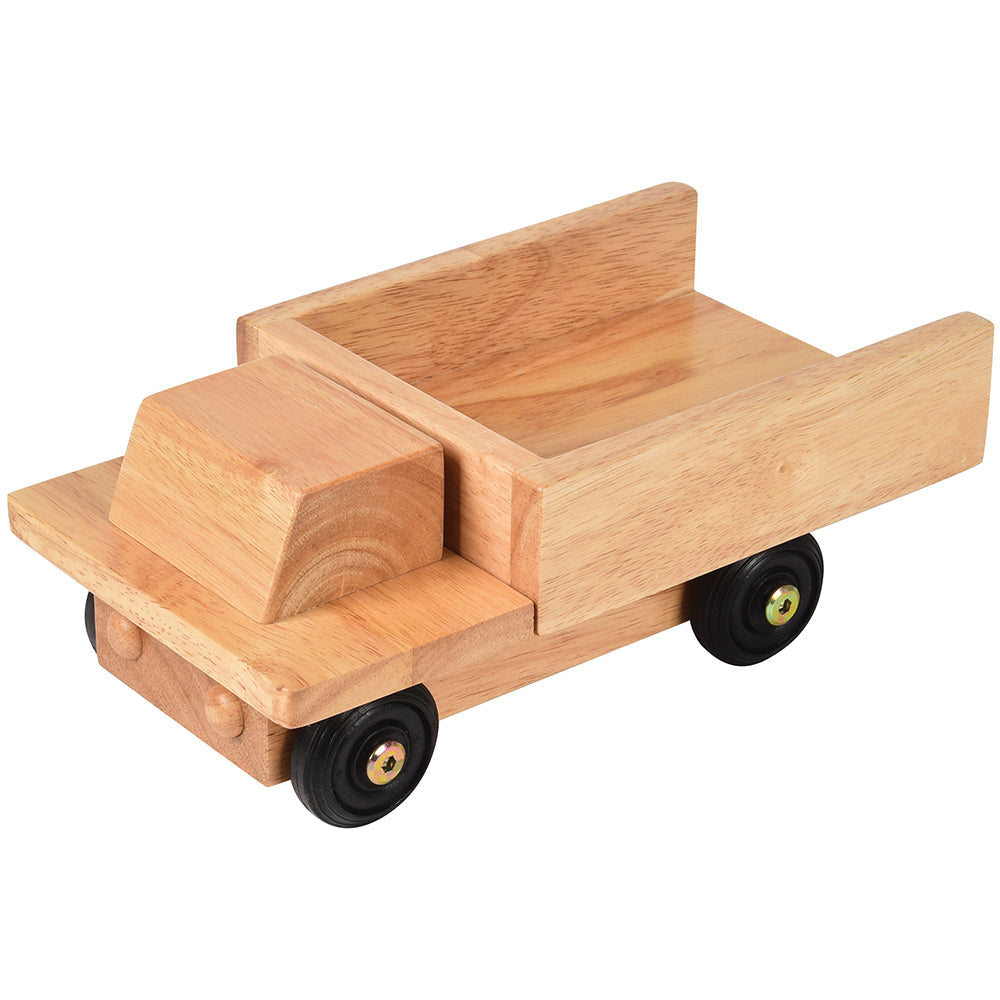 Solid Hardwood Dump Truck