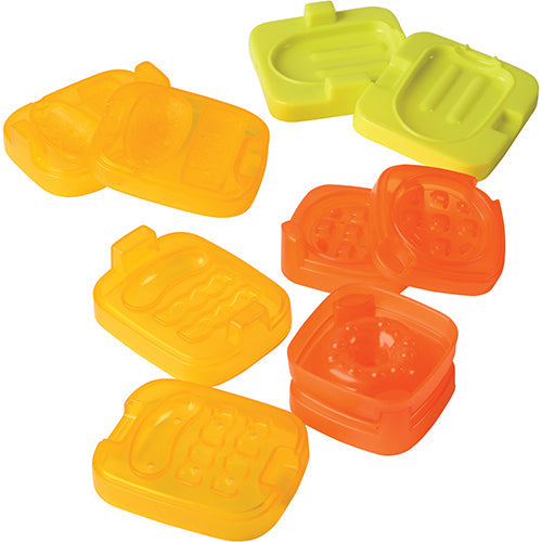 51-Piece Deluxe Dough Food Play Set Molds