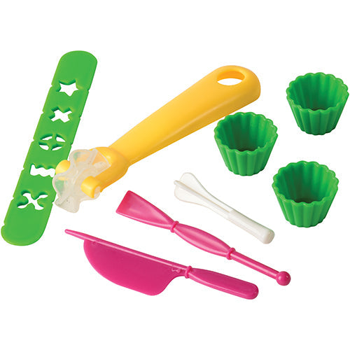 51-Piece Deluxe Dough Food Play Set Tools & Molds