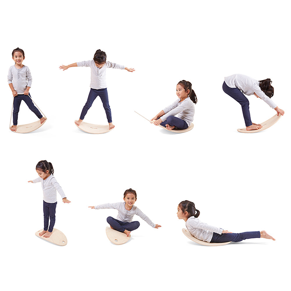 Kid Modeling Balance Board Activities